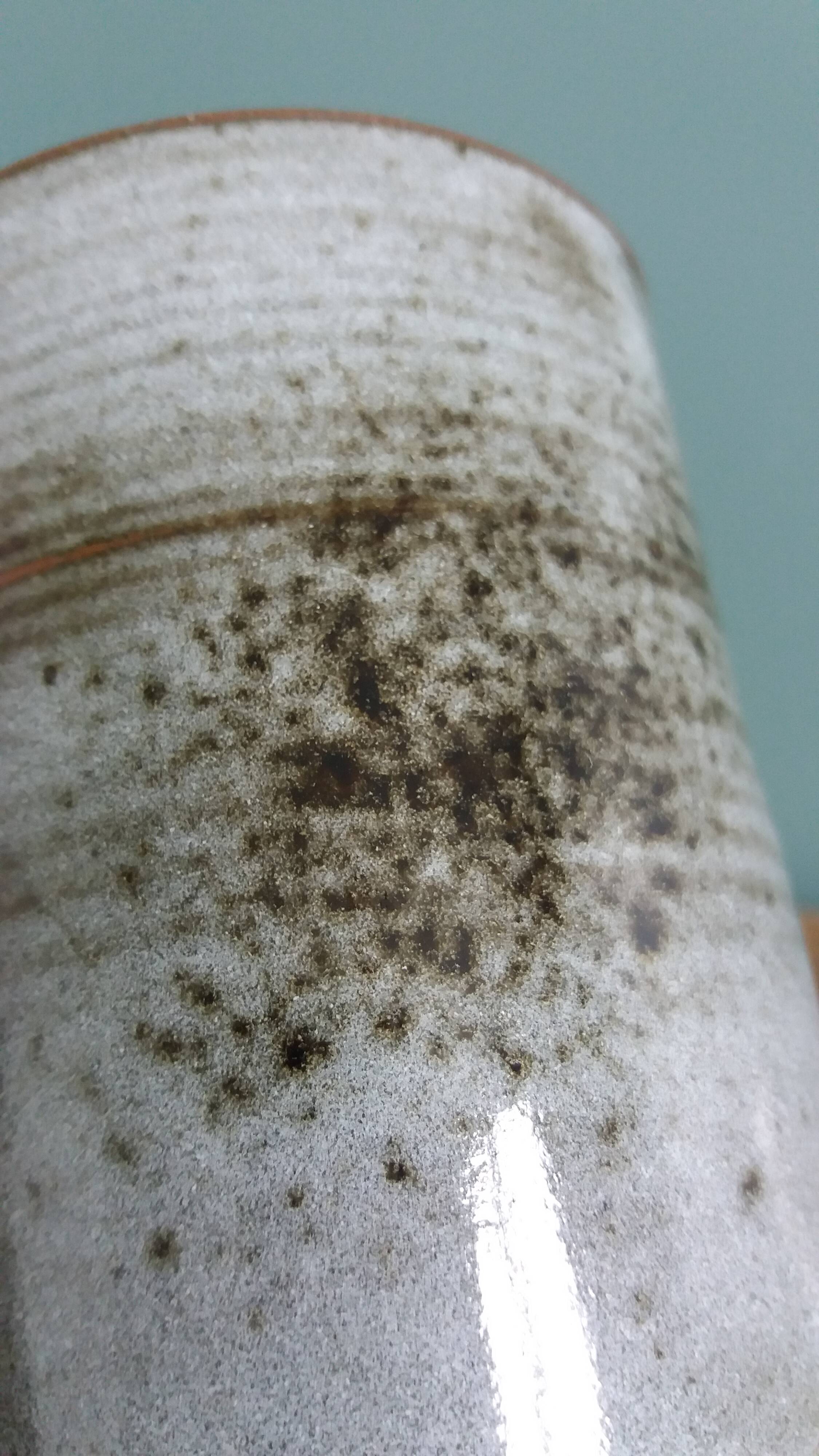 Mug vase signed Atch, Chantal and Thierry Robert, 1970s