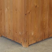 Vintage 1960s Corner Cabinet in Solid Oak style of Kjærnulf, Danish Modern
