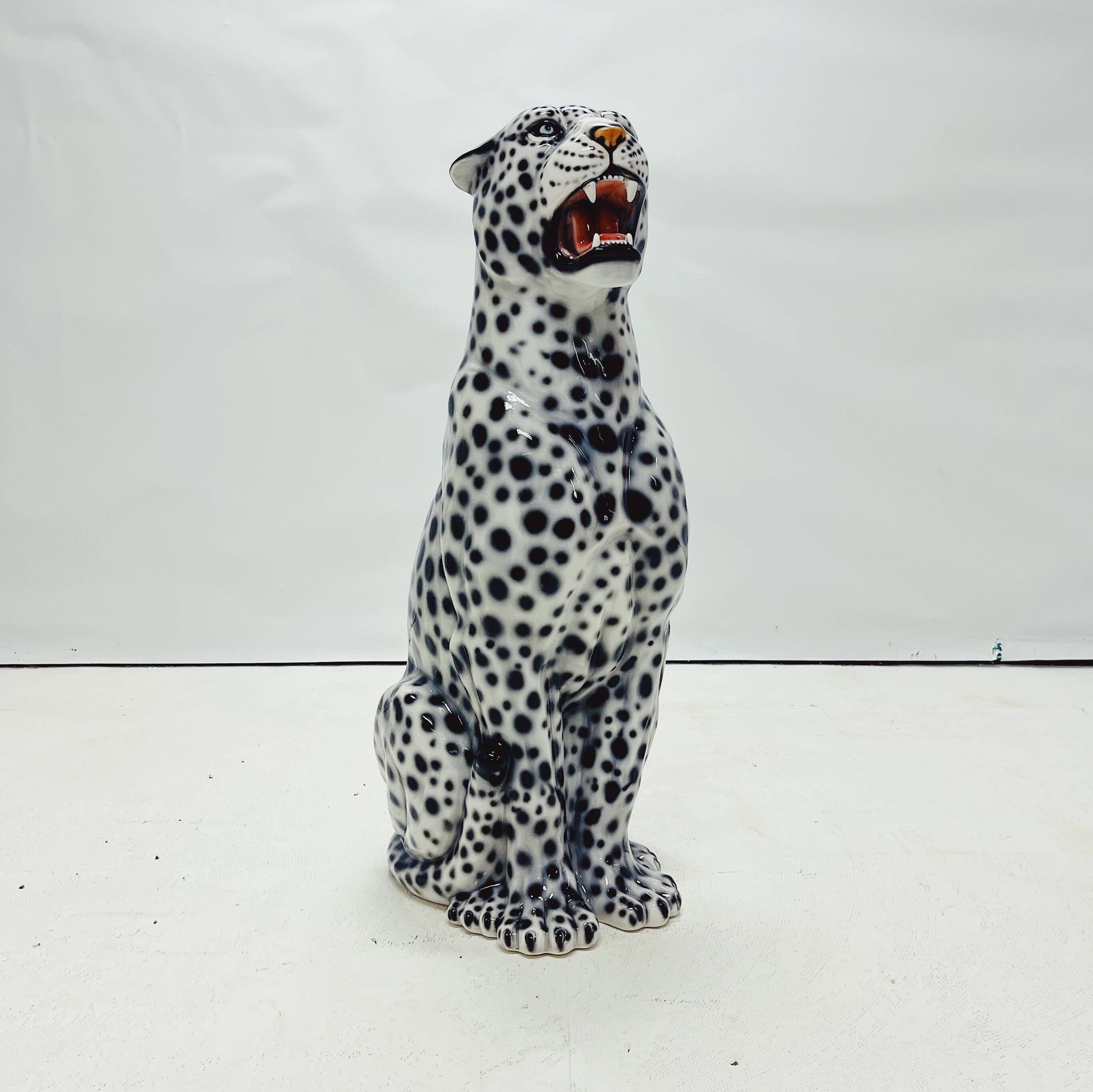Snow Leopard Ceramic