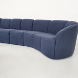 Large Walter Knoll Piccolino modular sofa, Germany 1960's