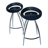 Paire de tabourets de bar Sigurdur Thorsteinsson Lyra