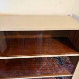 SAM vintage bookcase renovated sesame