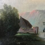 Ancient landscape table