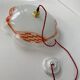 Suspension verre 1970 vintage