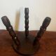 Wooden tripod stool for plant holder
