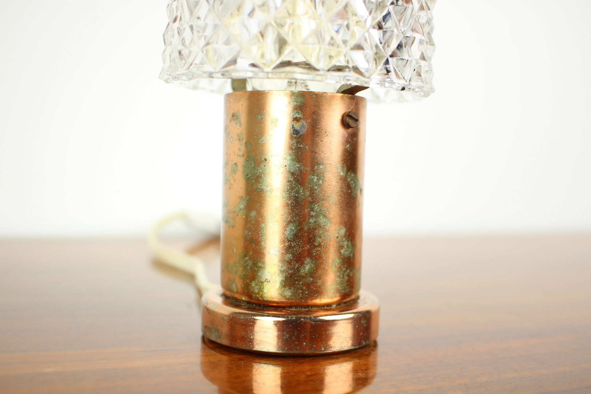 Table lamp by kamenicky senov, preciosa, 1970s