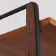 Italian teak wall unit with a desk and bar cabinet/secretarie, 1960s