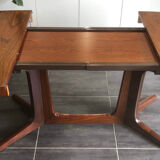 Vintage extendable table Baumann 1970s