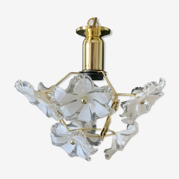 White flower chandelier