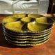 Set of 6 Gien oyster plates