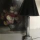 lamp column neoclassical greek revival in bronze silver years 60s