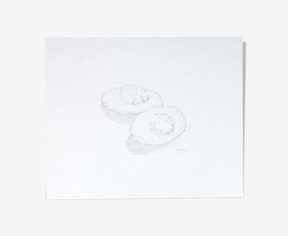 Madeleines, dessin original