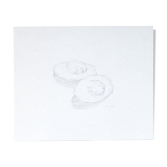 Madeleines, dessin original