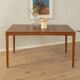 Rare extendable teak dining table by H.W. Klein for Bramin (1960s)