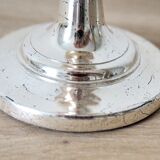 Pair of silver candle holders