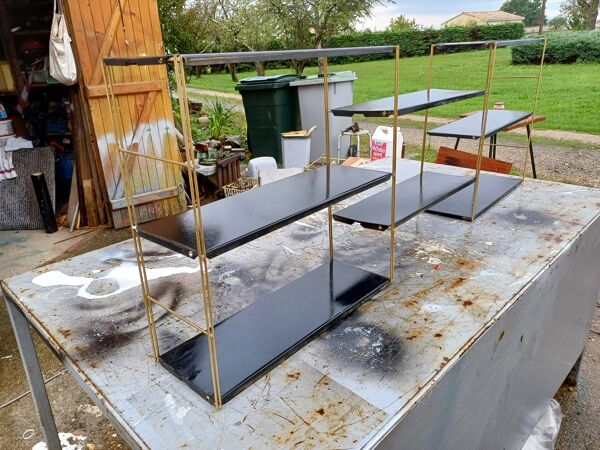 Paire d'étagéres string tomado des années 60