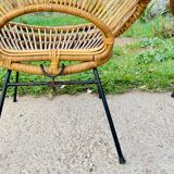 Pair of 1950s "Sun" armchairs