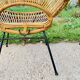 Paire de fauteuils «  Soleil » 50’s