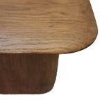 Solid oak coffee table