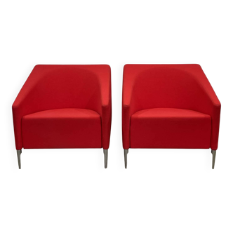 Pair of Seven armchairs by Michiel Van Der Kley for Artifort