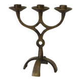 Swedish brass chandelier 1960