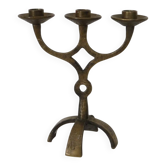 Swedish brass chandelier 1960