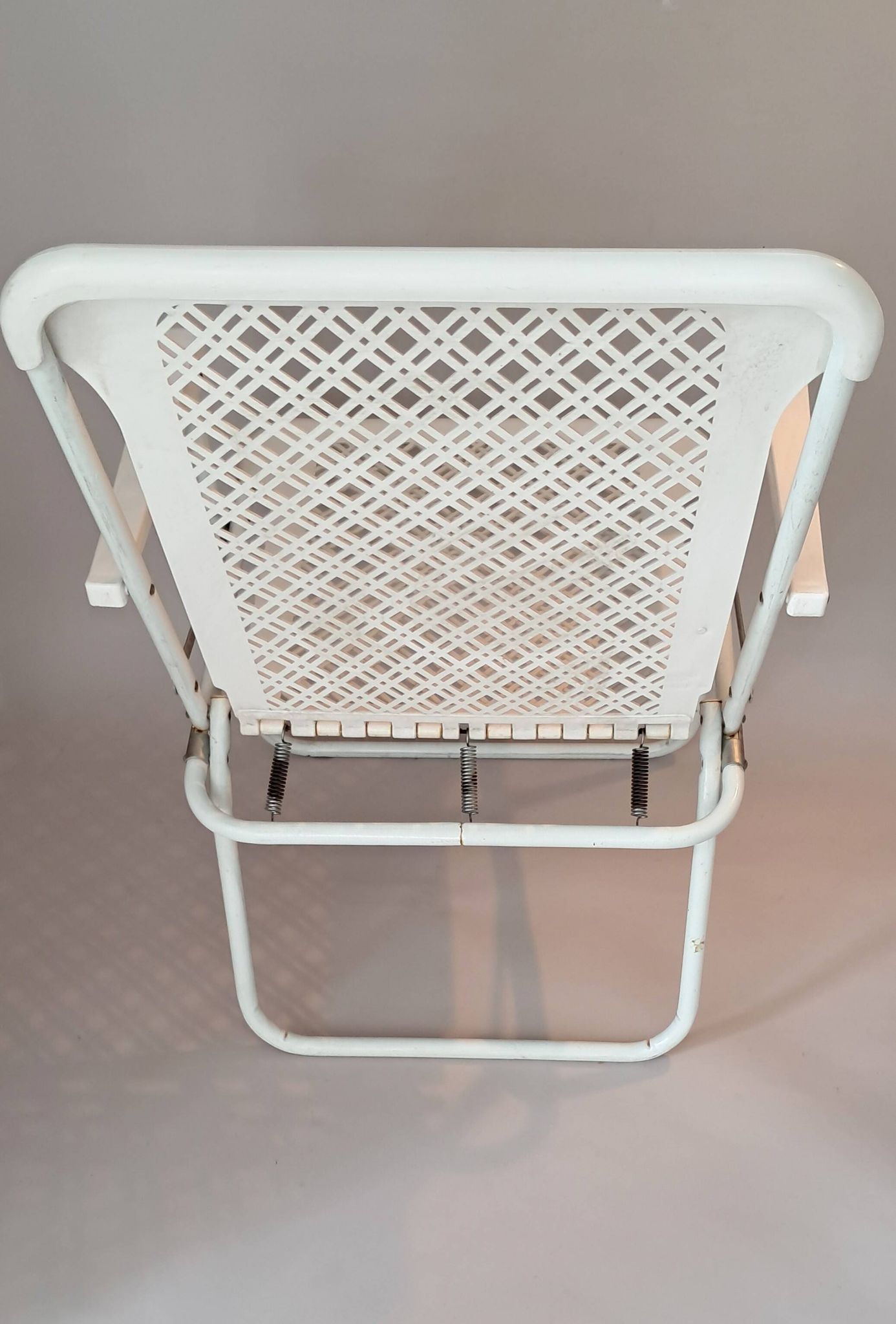 Two folding chairs 1960 Grand Soleil & Luigi Plebani Vintage.