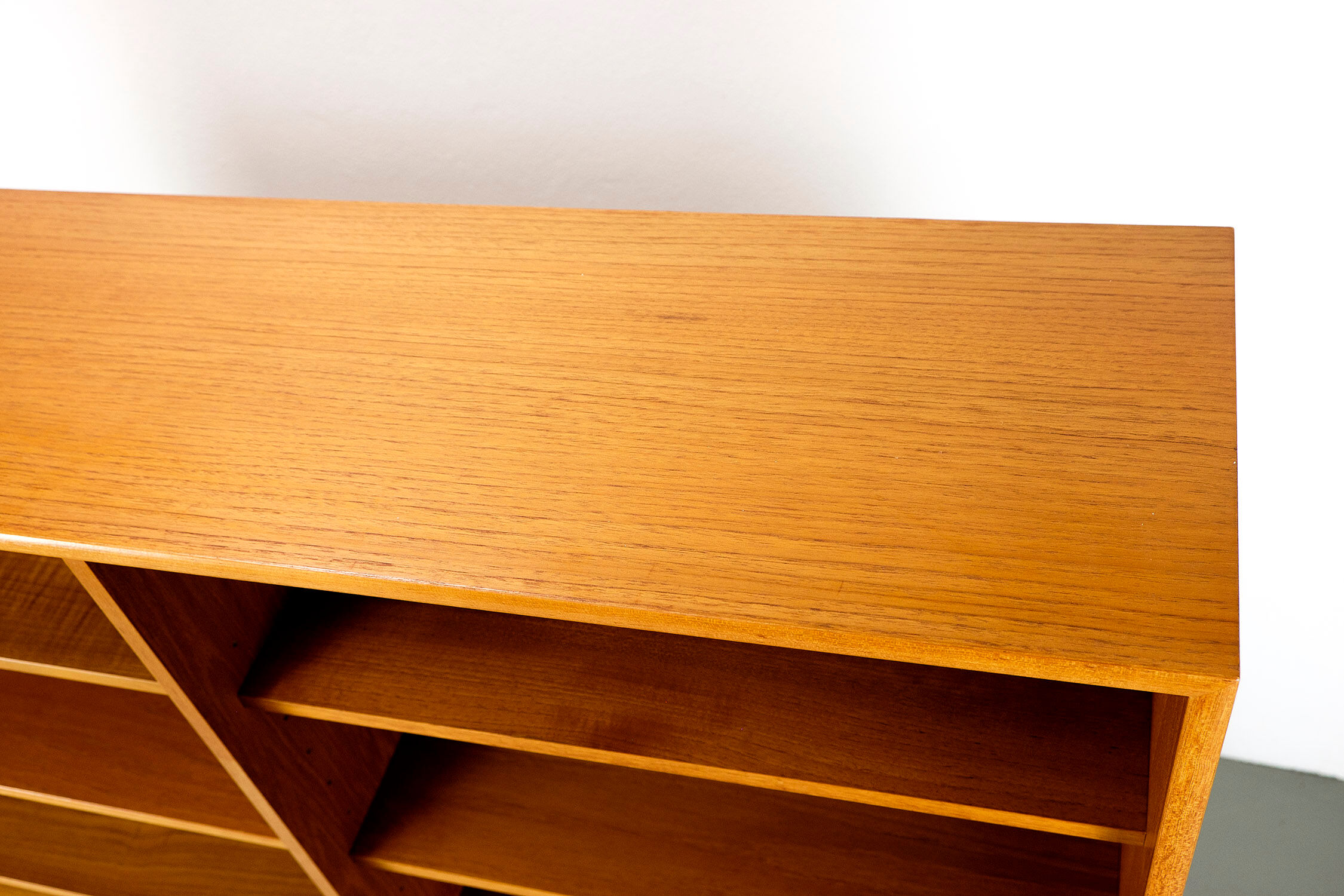 Teak bookcase by WK Möbel, 1970s