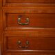 Large tall drawer unit Consorzio Mobili in cherry wood