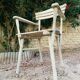 Ensemble d'assises  de jardin 4 fauteuils et 1 chaise - en bois