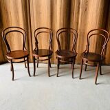 Set of 4 Thonet chairs