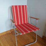 Folding garden or camping armchair