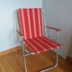 Folding garden or camping armchair