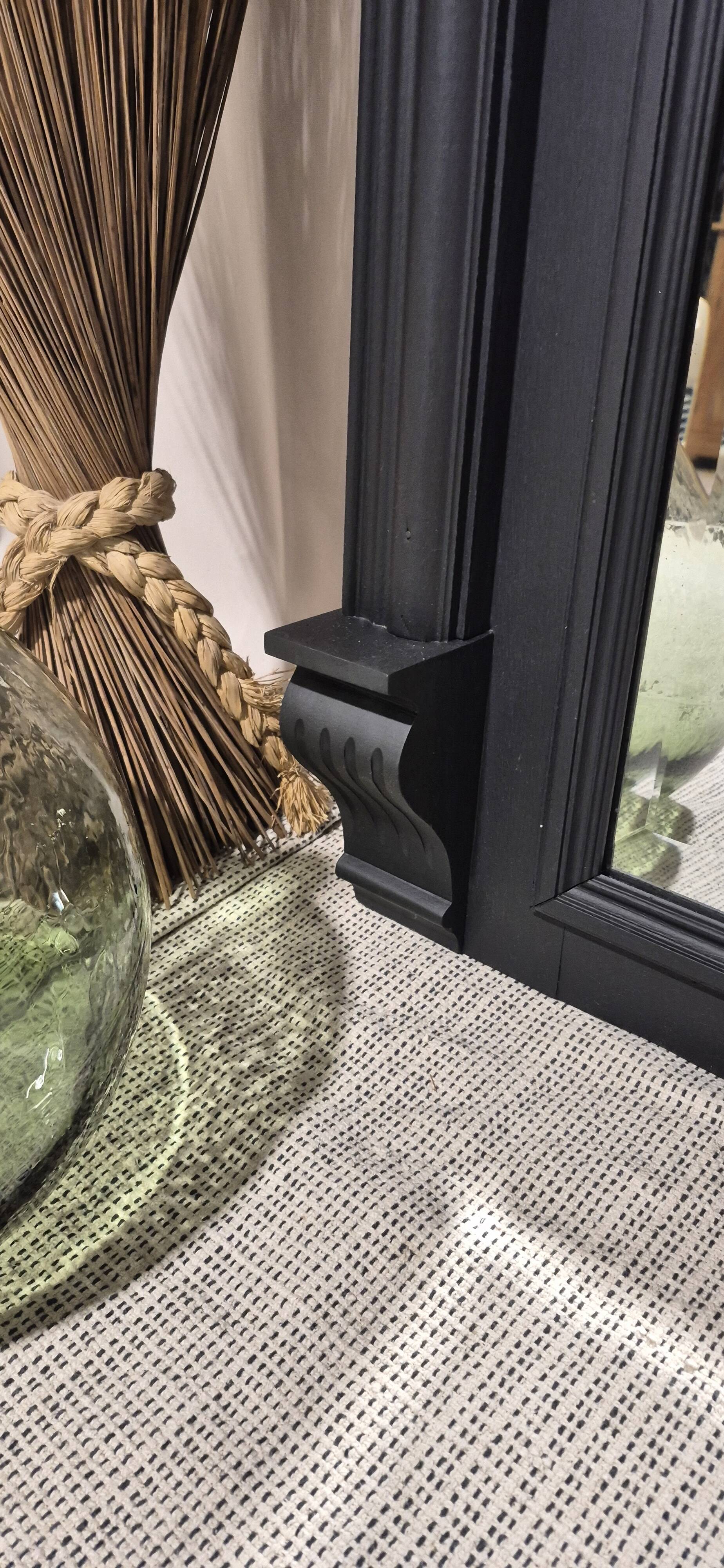 Antique bevelled mirror