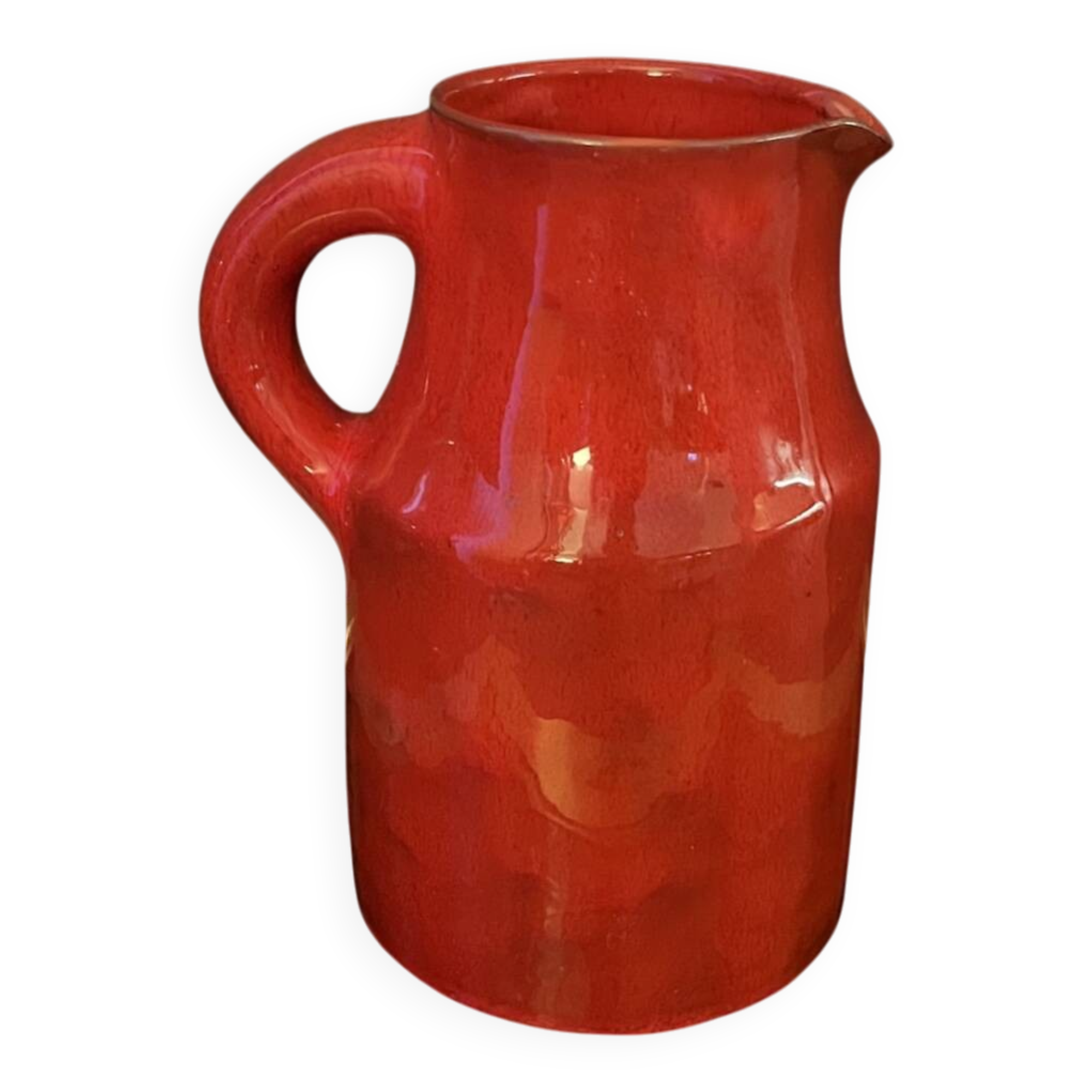 Ceramic pitcher by the Cloutier brothers