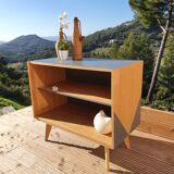 Vintage sideboard with compass feet