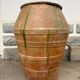 Large green glazed terracotta jar, Spain, 19th century.