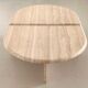 Italian midcentury travertine marble coffee table of two pieces, 1970s