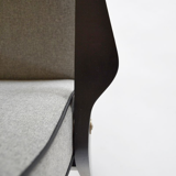 Armchair by LM Koslauskaitė-Stapulionienė for Vilniaus Baldų Kombinatas