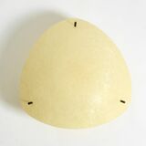 Beautiful, rare mid-century modern fiberglass ceiling lamp