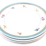 Year 1930 4 Cheese / Dessert plates U.M.L (Union Marc Larchevêque)