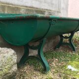 Large industrial gardener on feet