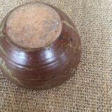 Stoneware salad bowl
