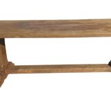 Solid wood farmhouse table long 230cm
