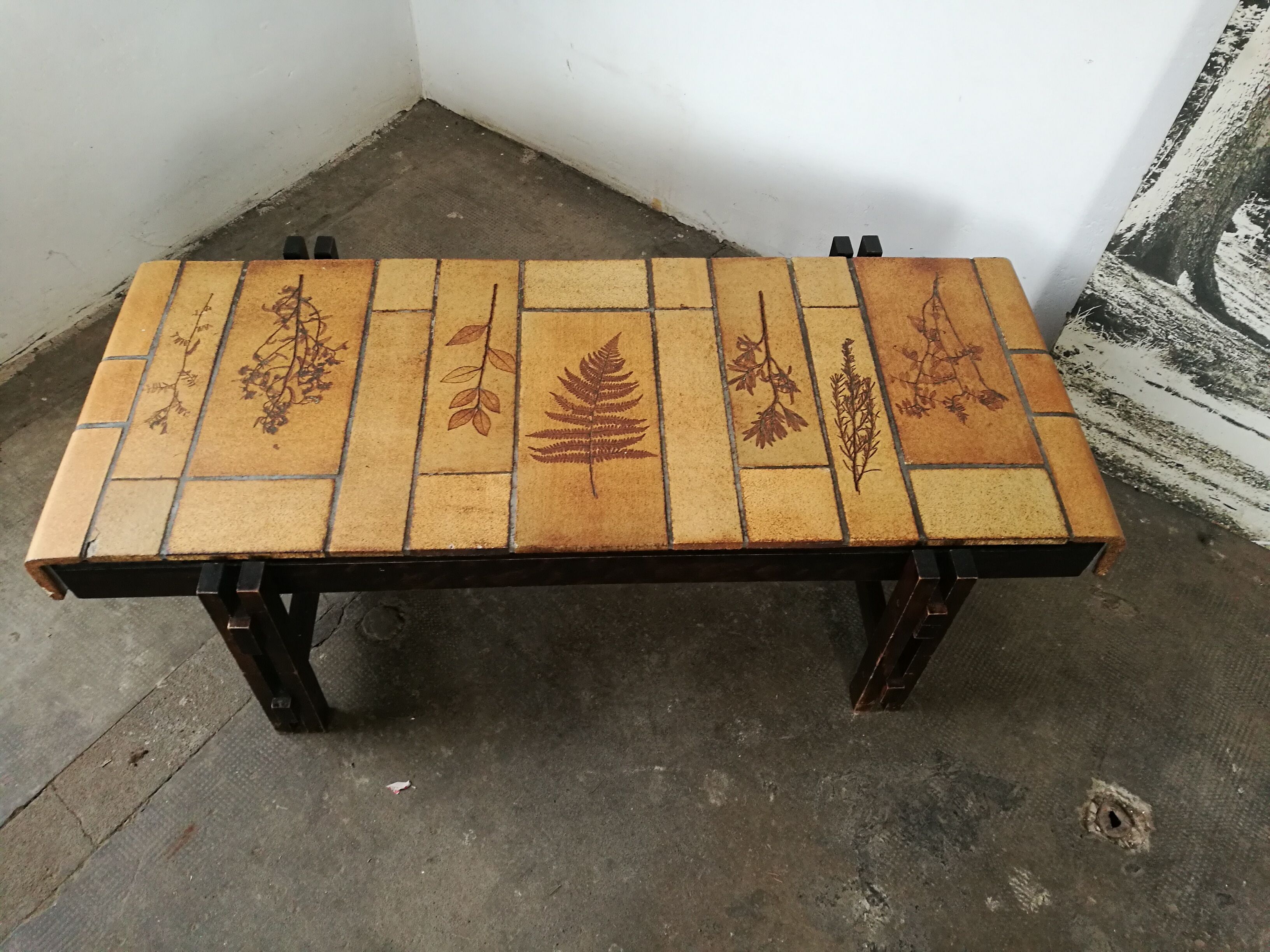 Capron herbarium model coffee table