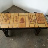Table basse Capron modèle herbier
