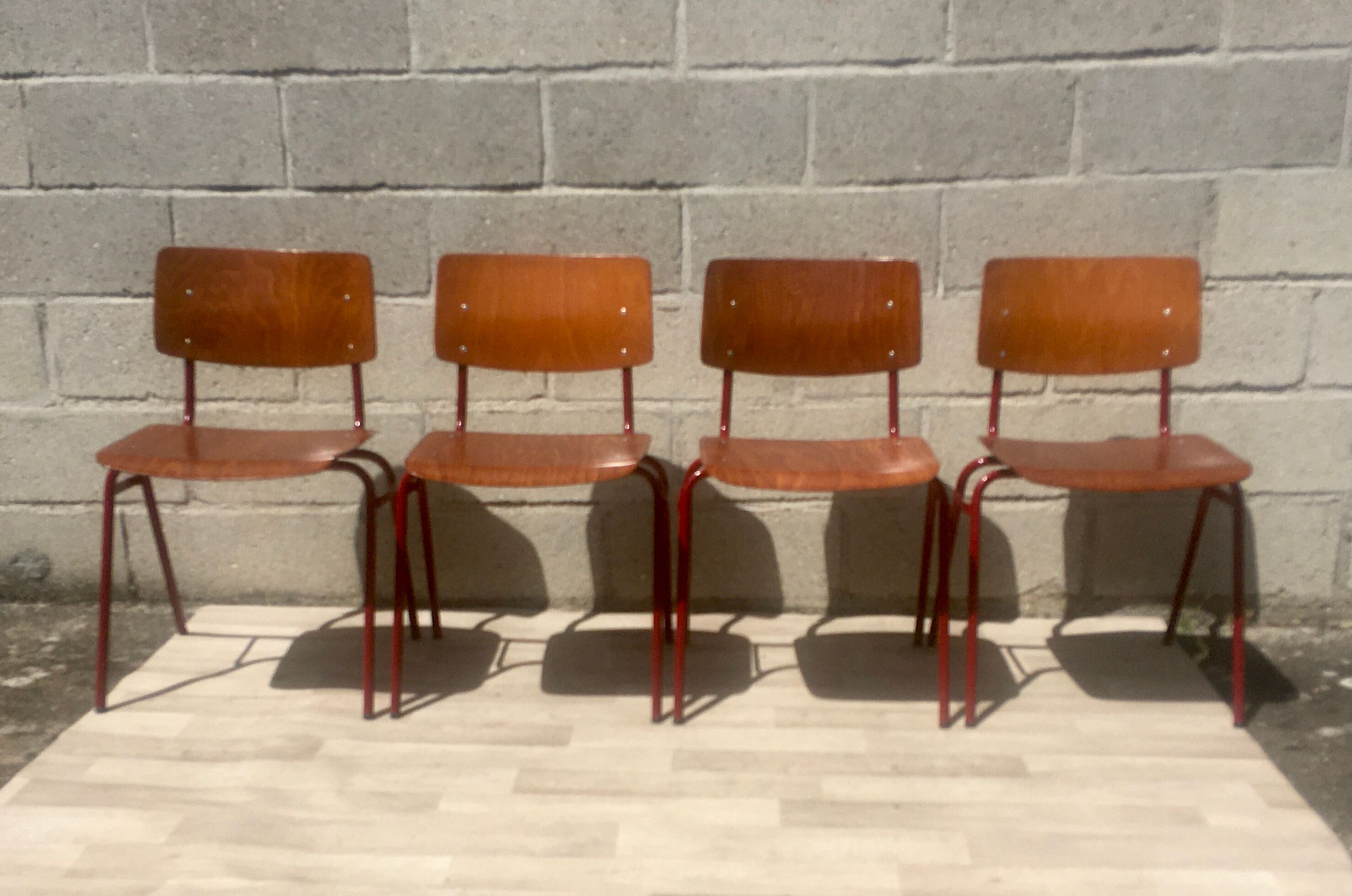 4 vintage chairs Marko Holland