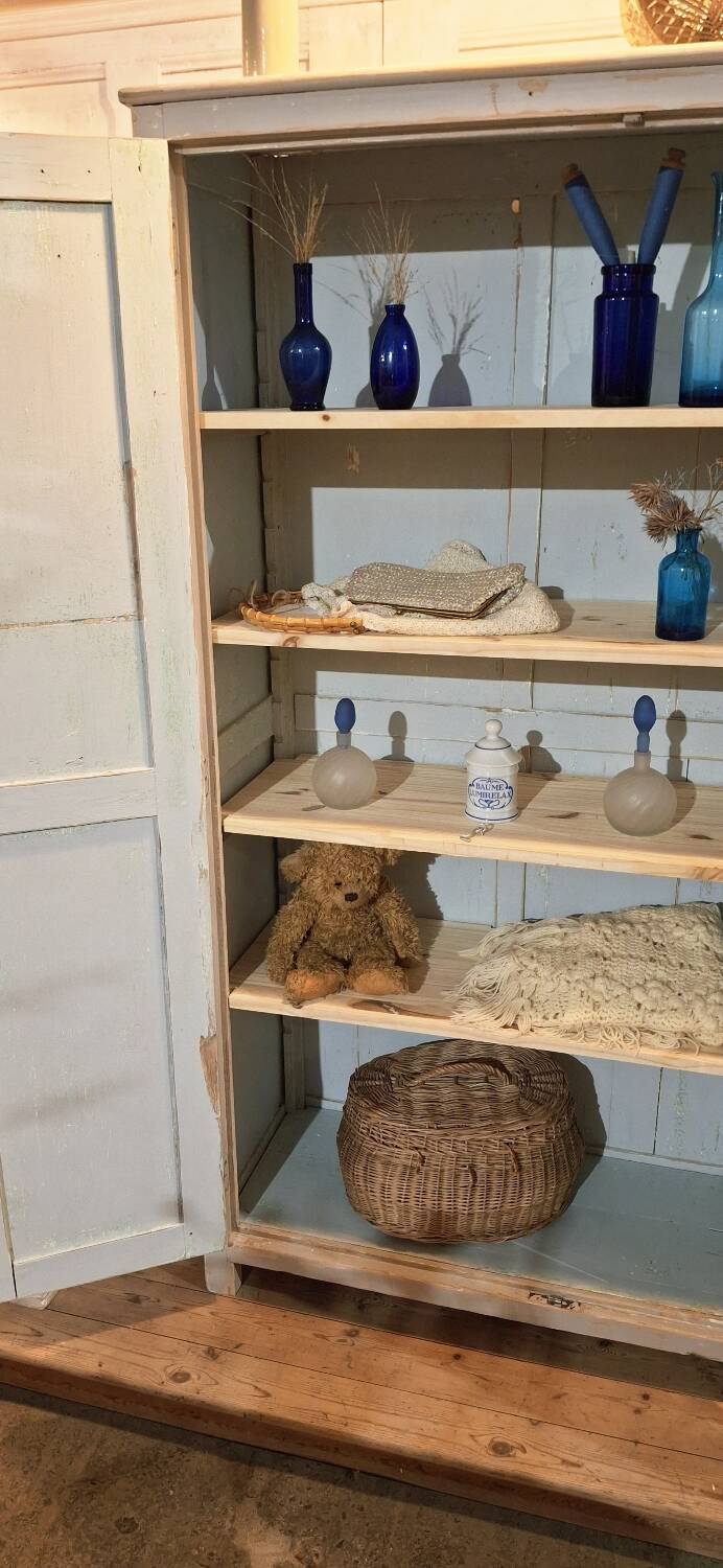 Antique pine wardrobe