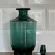 Art Deco glass bottle flask