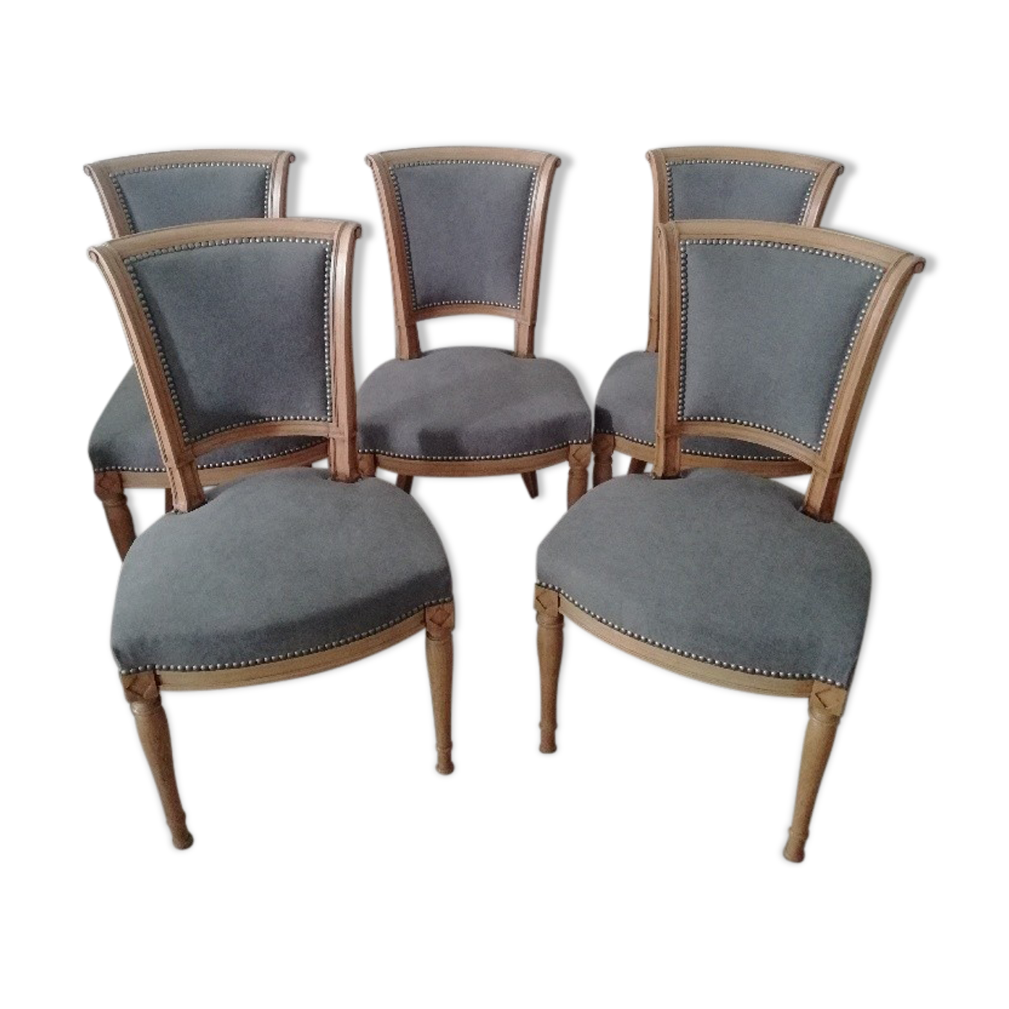 Restored directory-style chairs